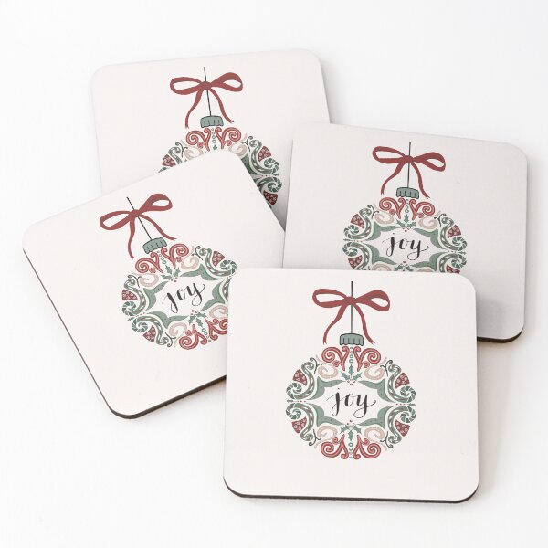 Item preview, JOY Ornament - colored designed and sold by Willow & Grace Designs.