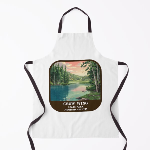 Item preview, Vintage Crow Wing State Park (Minnesota State Park) designed and sold by RabbitK.