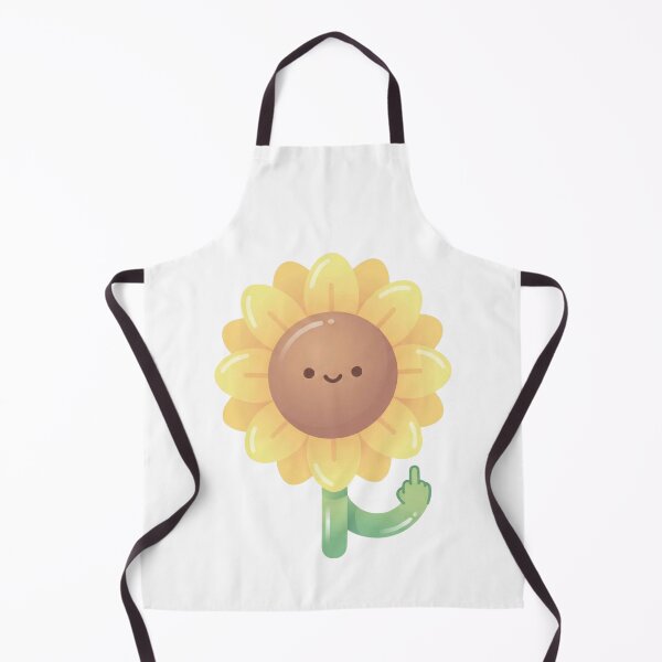 Item preview, Cute Pastel Sunflower Middle Finger - Kawaii Sassy Flower designed and sold by xMErCUrY03x.