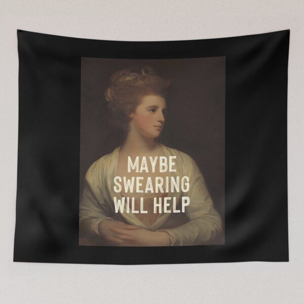 Item preview, Maybe Swearing Will Help designed and sold by RoughSwallow.