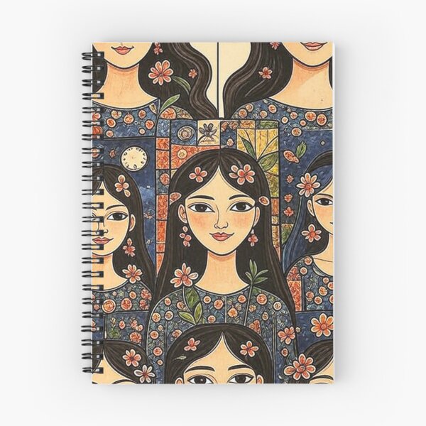 Item preview, Beautiful, rustic, art, art Nouveau,faces, smiles designed and sold by Grimtruths.
