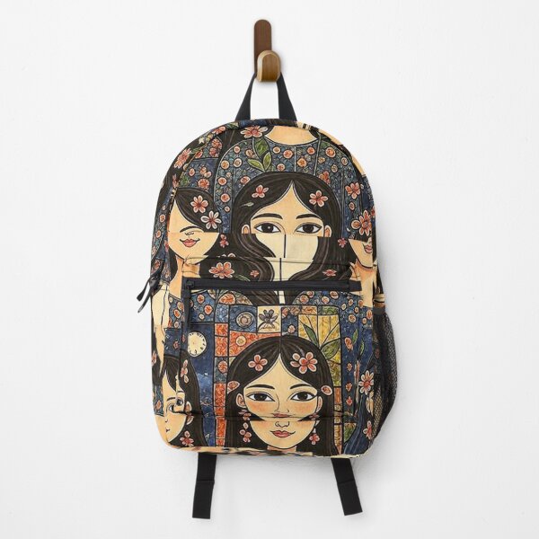 Item preview, Beautiful, rustic, art, art Nouveau,faces, smiles designed and sold by Grimtruths.