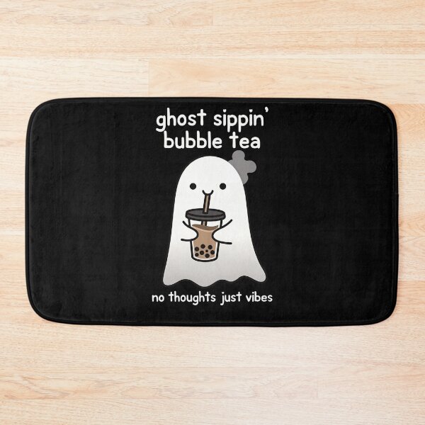 Item preview, Ghost Sippin' Bubble Tea – Playful Halloween Boba Vibes designed and sold by Taans-Creation.