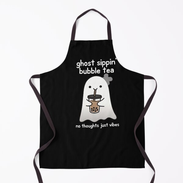 Item preview, Ghost Sippin' Bubble Tea – Playful Halloween Boba Vibes designed and sold by Taans-Creation.
