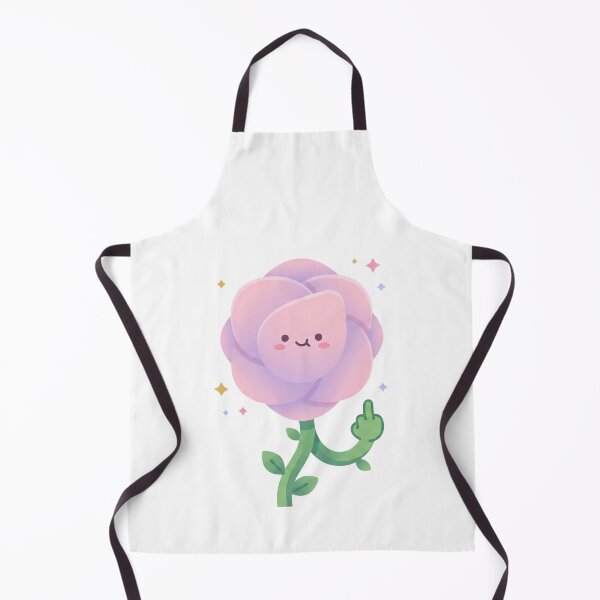 Item preview, Cute Pink Rose Middle Finger - Pastel Kawaii Sassy Flower designed and sold by xMErCUrY03x.