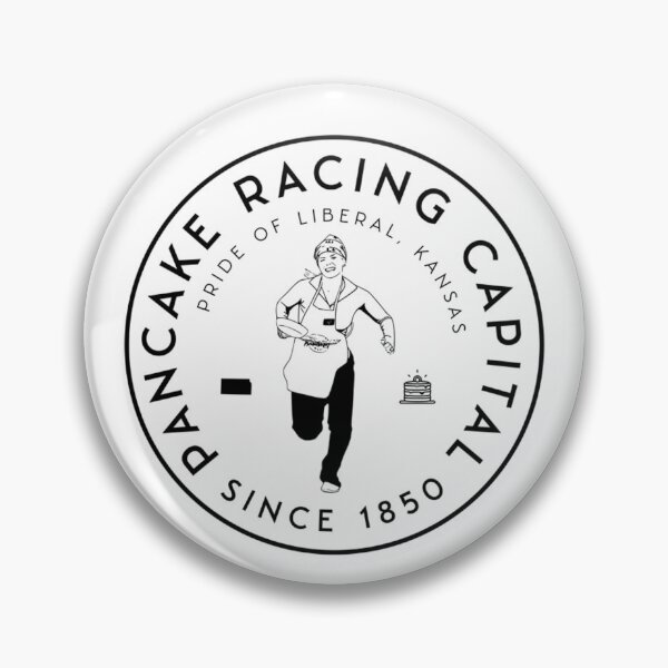 Item preview, Pancake Racing Capital - Pride of Liberal, Kansas - Since 1850 designed and sold by The Masked Designer.
