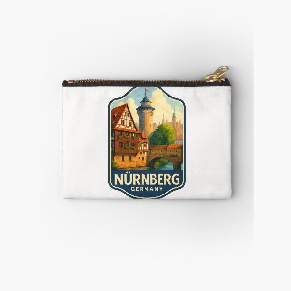 Item preview, Nürnberg Germany – Weinstadel and Round Tower Over Pegnitz River designed and sold by Places On Earth.