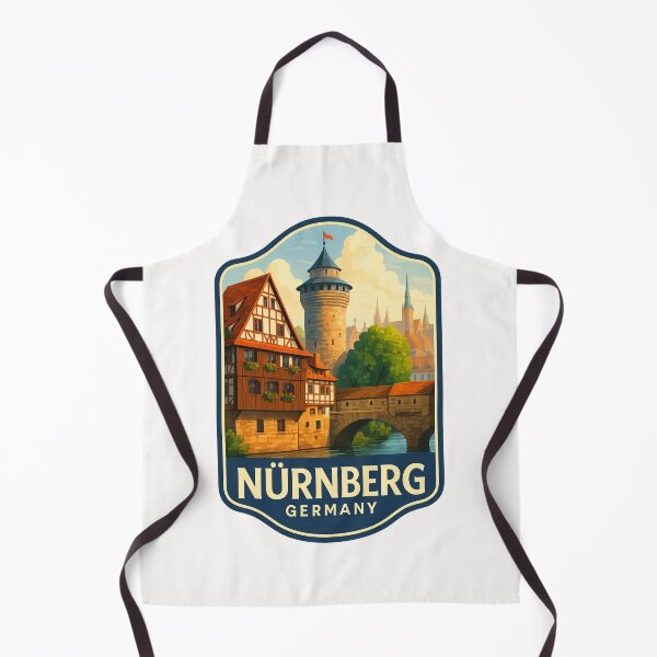 Item preview, Nürnberg Germany – Weinstadel and Round Tower Over Pegnitz River designed and sold by Places On Earth.