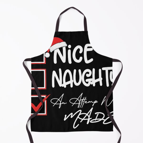 Item preview, Nice Naughty An Attempt Was Made Christmas List Santa Claus designed and sold by KristenosNehk.