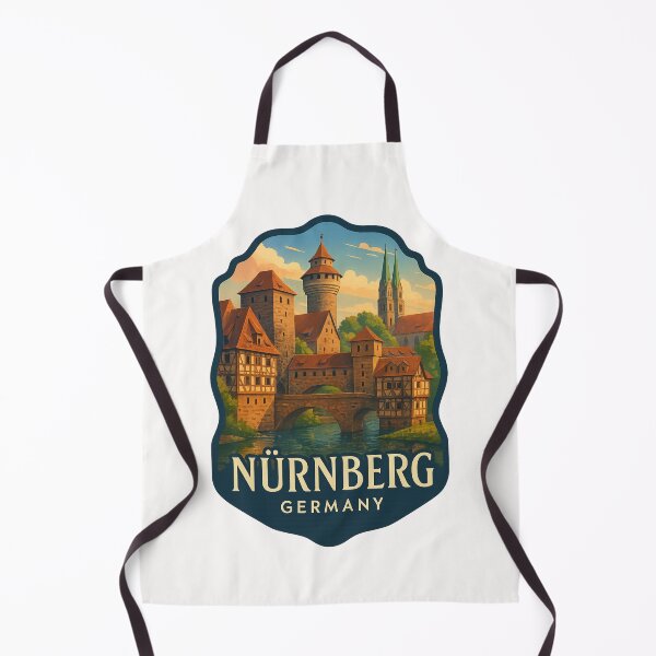 Item preview, Nürnberg Germany – Fortified Walls and Pegnitz River Bridges designed and sold by Places On Earth.