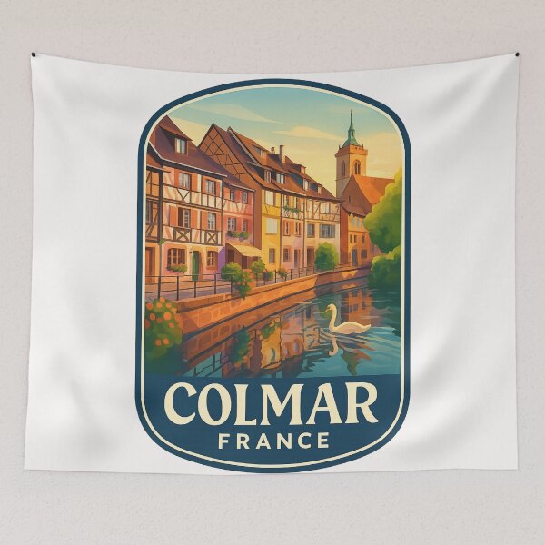 Item preview,  Colmar France – Little Venice and Half-Timbered Houses designed and sold by Places On Earth.