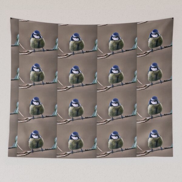 Item preview, blue tit designed and sold by KathleenDawson.