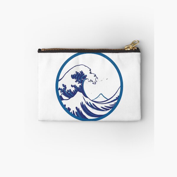 Item preview, Great Wave Circle Art designed and sold by GenzShoppingHub.