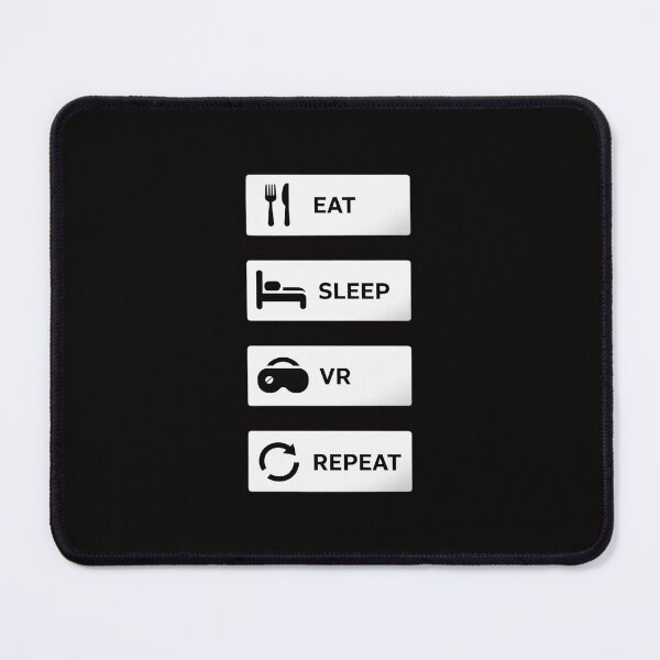 Item preview, Eat Sleep VR Repeat VR Gamer Boy VR Athlete designed and sold by ForestMmost.