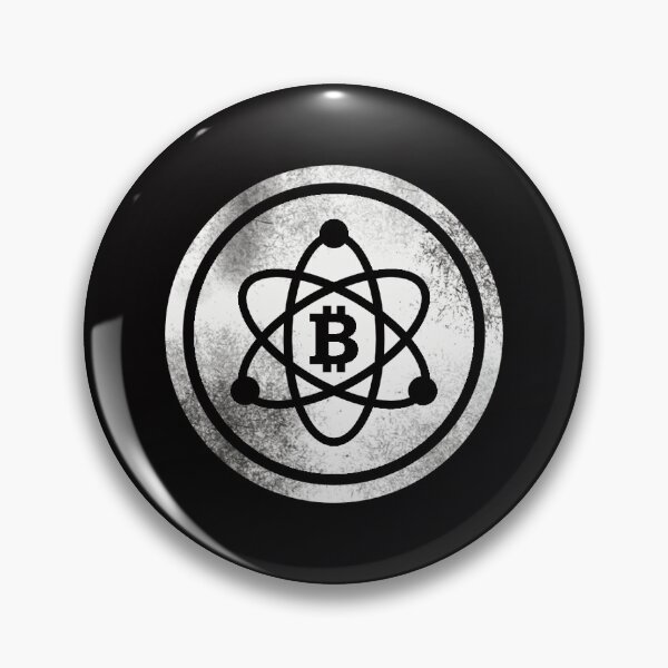Item preview, Atomic Bitcoin Shirt – Minimalist Crypto Intelligence Design designed and sold by Silent Stack Co.