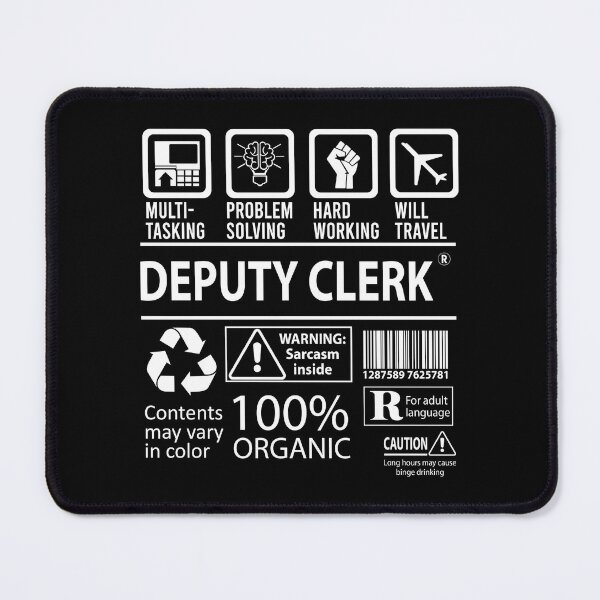 Item preview, Deputy Clerk designed and sold by YungMcIlwain.