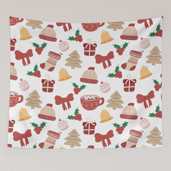 Item preview, Cute Christmas pattern designed and sold by Aakanksha97.