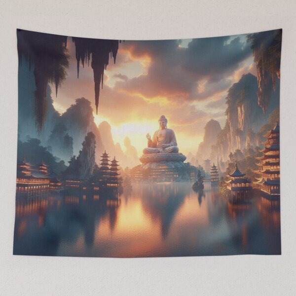 Item preview, Temple of the Infinite Light designed and sold by calmgarden.