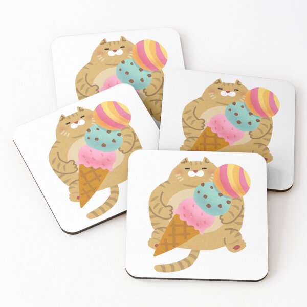 Item preview, cat love ice cream designed and sold by ichirochen.