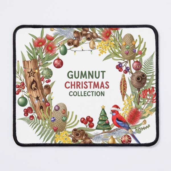 Item preview, Gumnut Christmas Australian Native Flora Family Matching Eucalyptus Holiday Nature Squad designed and sold by GiftsForge.