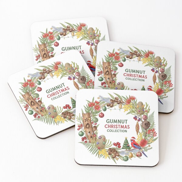 Item preview, Gumnut Christmas Australian Native Flora Family Matching Eucalyptus Holiday Nature Squad designed and sold by GiftsForge.
