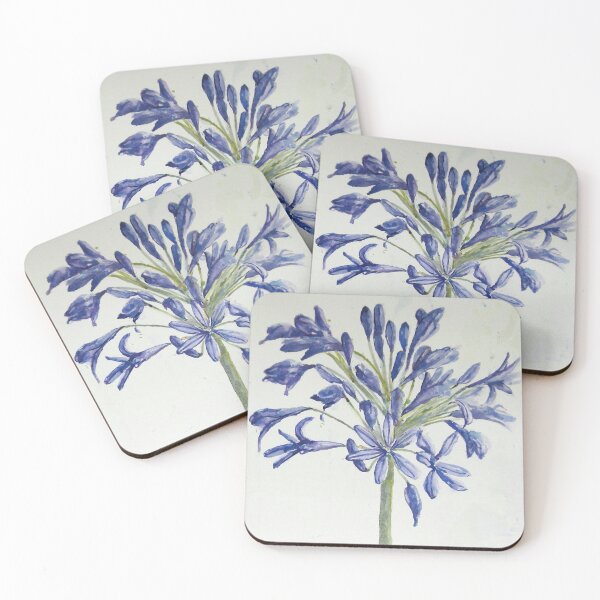 Item preview, single agapanthus designed and sold by pamfox.