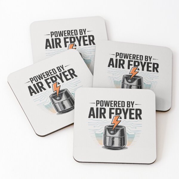 Item preview, Powered by Air Fryer Funny Kitchen Tech Energy Design designed and sold by SplashTastic.