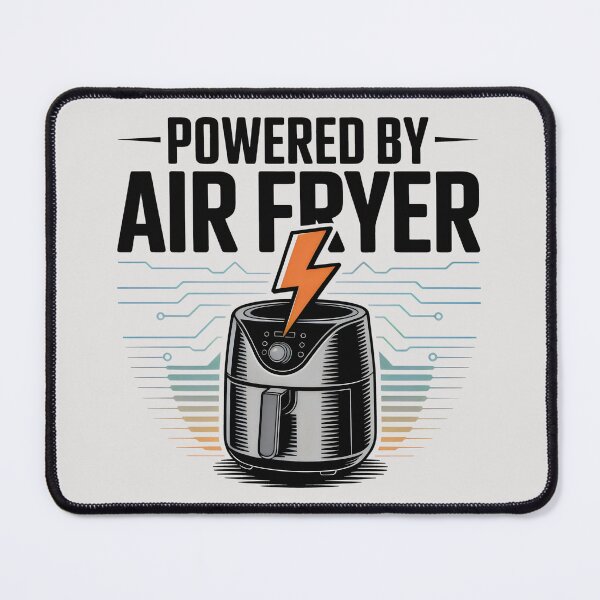 Item preview, Powered by Air Fryer Funny Kitchen Tech Energy Design designed and sold by SplashTastic.