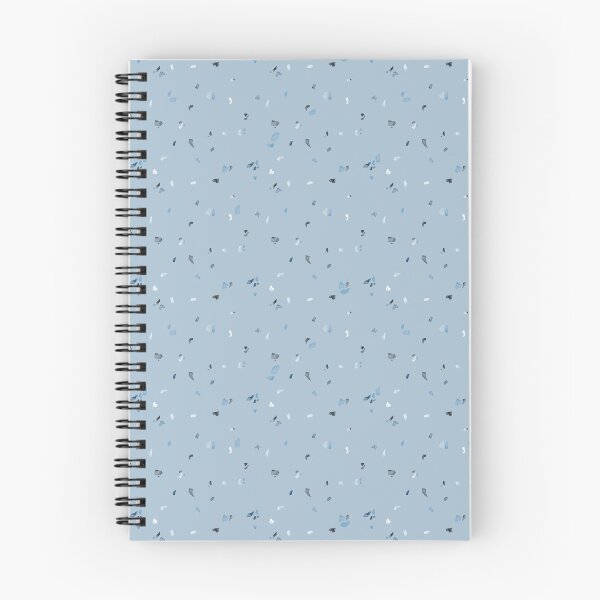 Item preview, Dusty Blue Watercolor Terrazzo Pattern designed and sold by AshDollCreations.