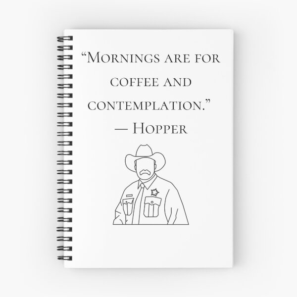 Item preview, Hopper - Mornings are for coffee and contemplation designed and sold by Mirth and Magic.