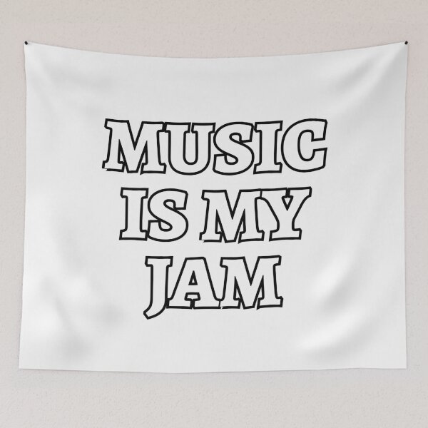 Item preview, Music Is My Jam designed and sold by Inspirationmotivation.