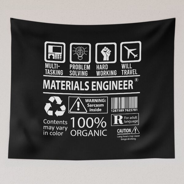 Item preview, Materials Engineer designed and sold by YungMcIlwain.