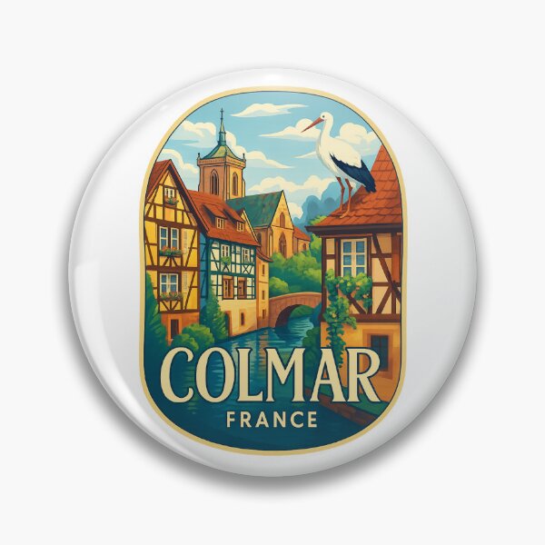 Item preview, Colmar France – Cathedral Views and Alsatian Architecture designed and sold by Aryabek.