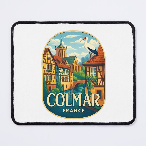 Item preview, Colmar France – Cathedral Views and Alsatian Architecture designed and sold by Aryabek.