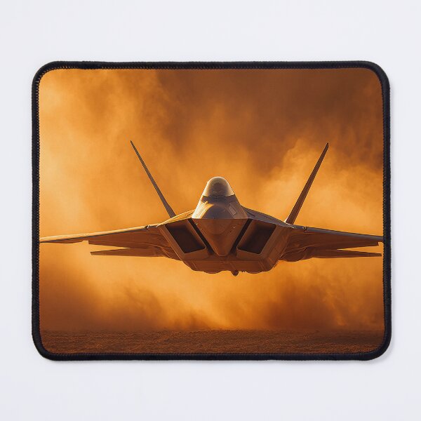Item preview, Stealth Jet Over Arid Silence designed and sold by Skyframe Aviation.