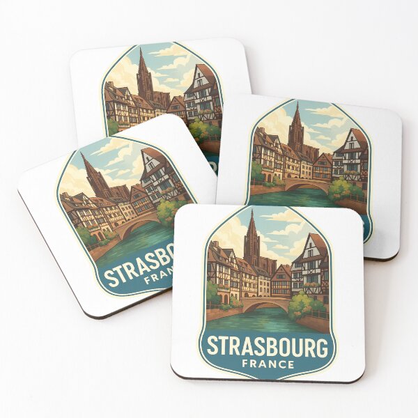 Item preview,  Strasbourg France – Grande Île and Cathedral Reflections designed and sold by Aryabek.