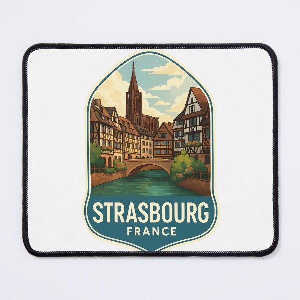 Item preview, Strasbourg France – Grande Île and Cathedral Reflections designed and sold by Aryabek.