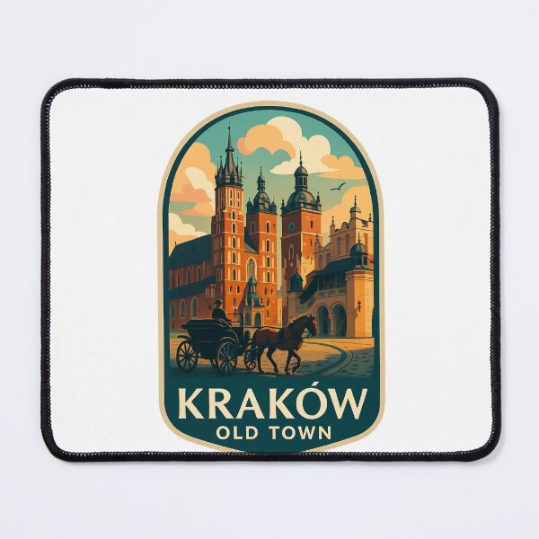Item preview, Kraków Old Town – St. Mary's Basilica and Cloth Hall designed and sold by Aryabek.