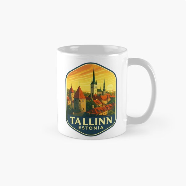 Item preview,  Tallinn Estonia – Medieval Towers at Sunset designed and sold by Aryabek.