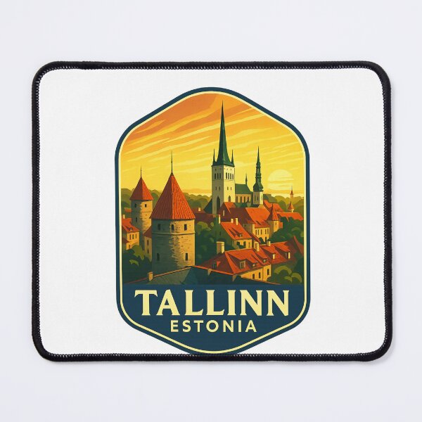Item preview, Tallinn Estonia – Medieval Towers at Sunset designed and sold by Aryabek.