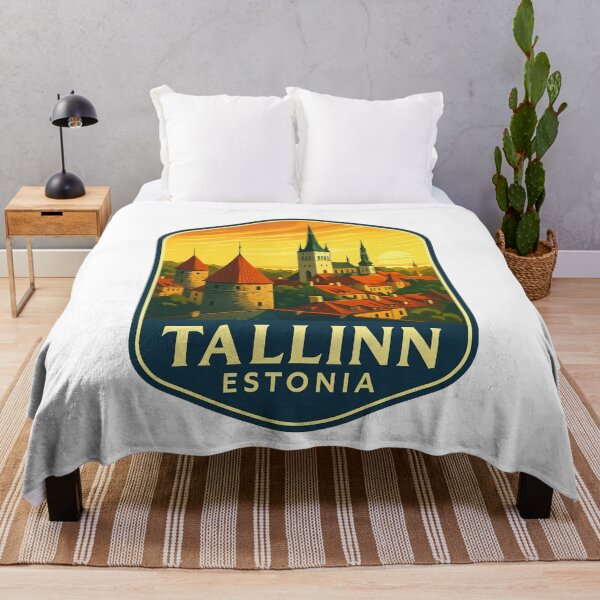 Item preview,  Tallinn Estonia – Medieval Towers at Sunset designed and sold by Aryabek.