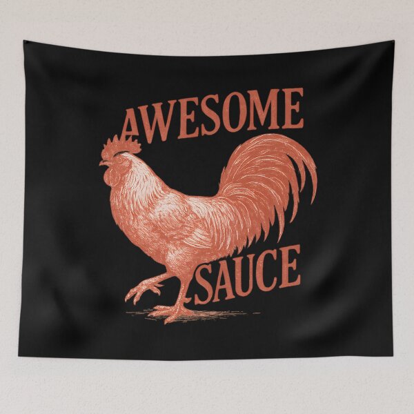 Item preview, Awesome Sauce Rooster designed and sold by LirneShotsk.