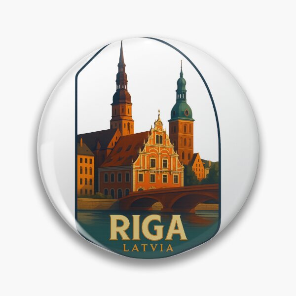 Artikelvorschau, Riga, Lettland – Schwarzhäupterhaus und Dom entworfen und verkauft von Aryabek.
