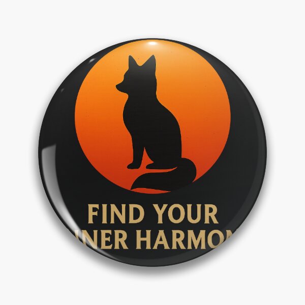 Item preview, Find Your Inner Harmony – Fox Silhouette Sunset designed and sold by JM Language Service.