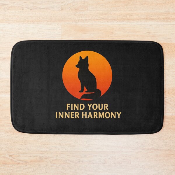 Item preview, Find Your Inner Harmony – Fox Silhouette Sunset designed and sold by JM Language Service.