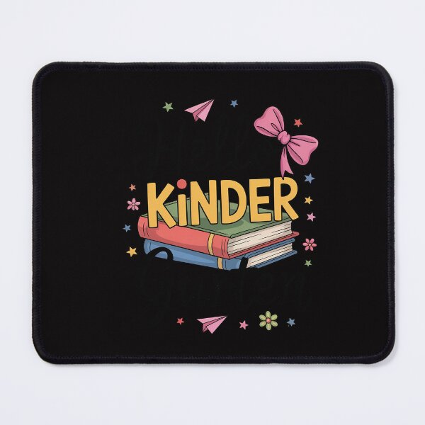 Item preview, Back To School Hello Kindergarten Teacher Coquette Bow designed and sold by CareTopping.