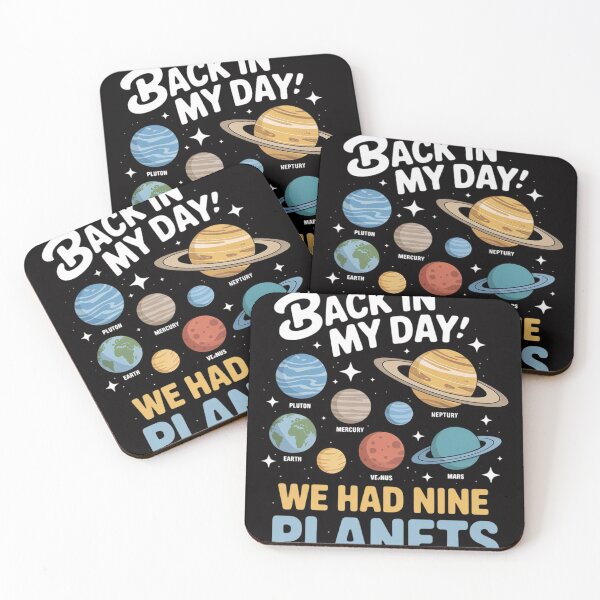 Item preview, Back In My Day We Had Nine Planets Solar System Astronomy designed and sold by CareTopping.