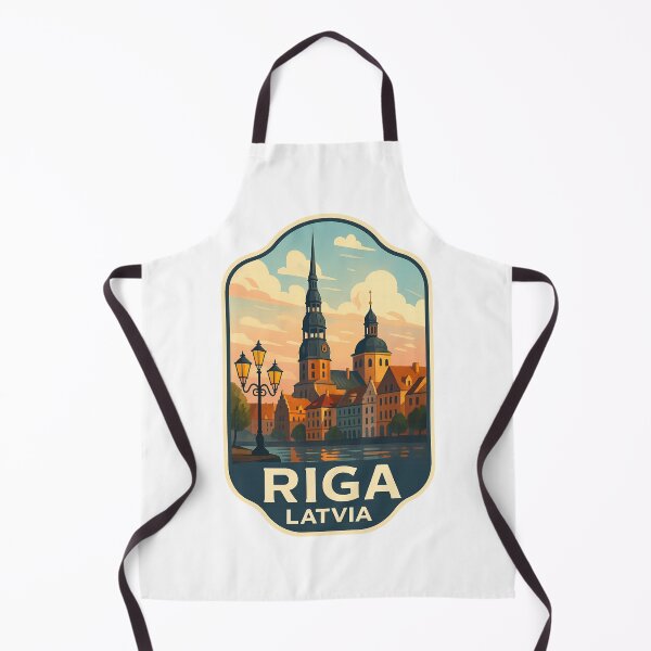 Item preview,  Riga Latvia – Spires of Old Riga by the Water designed and sold by Aryabek.