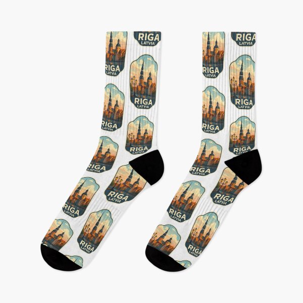 Item preview,  Riga Latvia – Spires of Old Riga by the Water designed and sold by Aryabek.