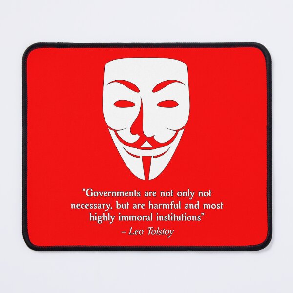 Item preview, Leo Tolstoy, Anarchic Quote #1 designed and sold by Drew-Russell.